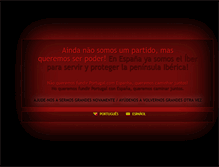 Tablet Screenshot of movimentopartidoiberico.com